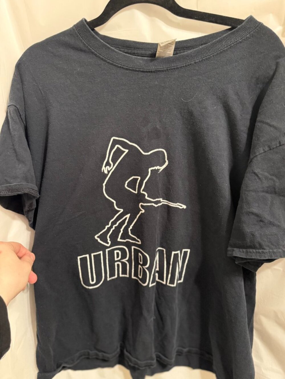 Keith Urban Guitar Silhouette Graphic T-Shirt Mens XL Black Gildan Band Merch